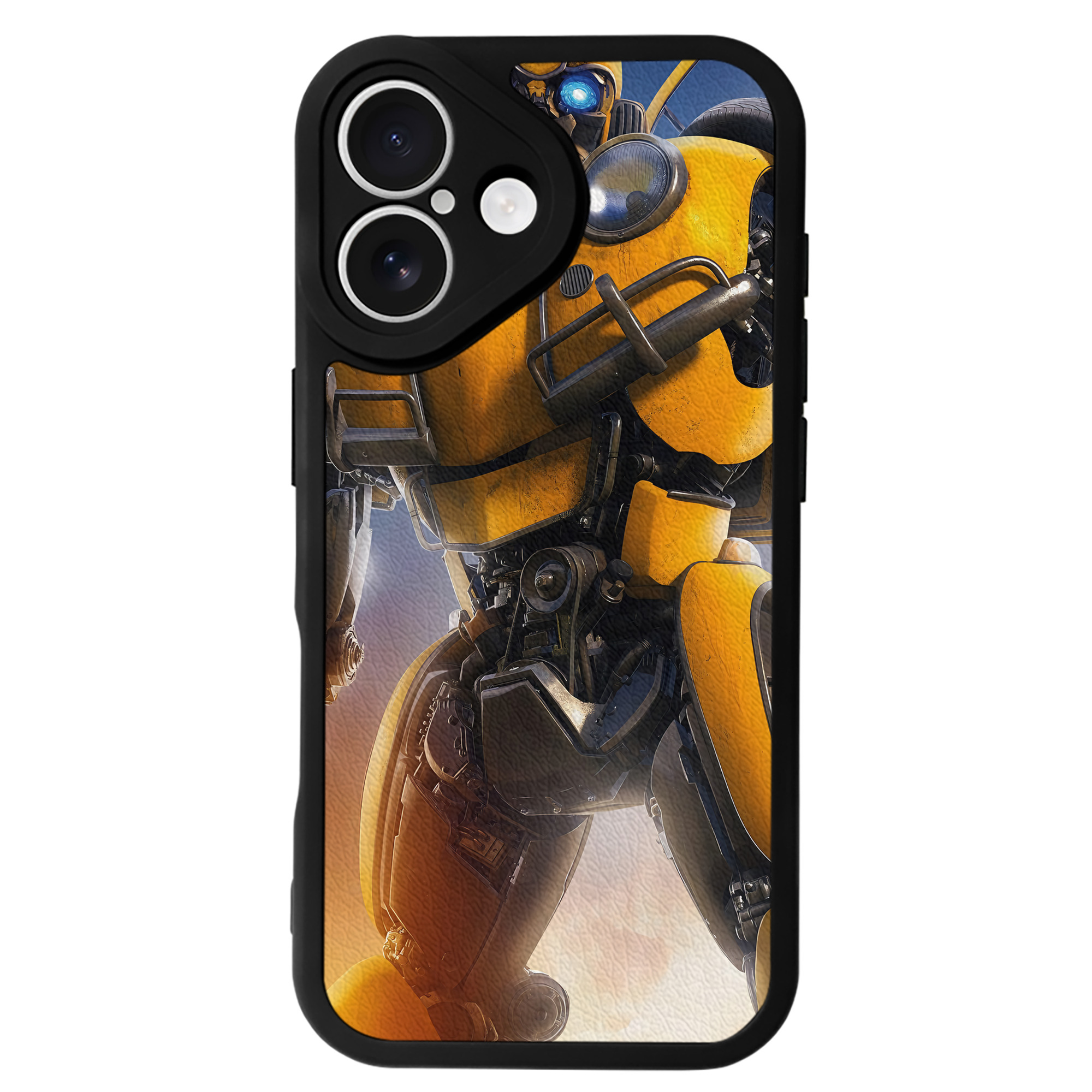 （画像用） Transformers トランスフォーマー 【iPhone 16シリーズ対応】シリコンスマホケース（レザー調） 材質：シリコン